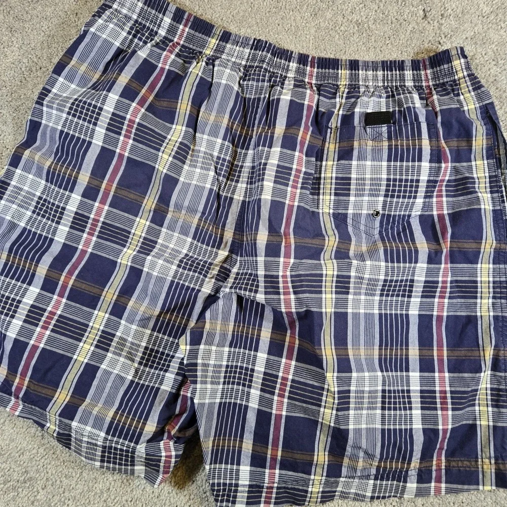 Polo Ralph Lauren‎ Polo Sport Swim Trunks Men's XL Plaid Pony Logo Board Shorts